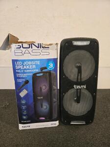 Tzumi LED Jobsite Speaker