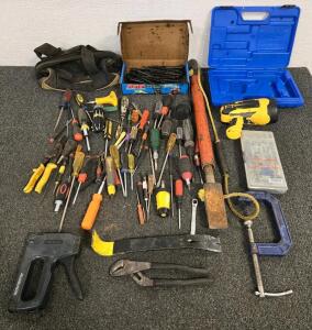 Large Collection of Screwdrivers / Tools