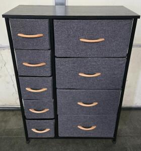 Fabric Dresser Storage Tower 27" x 47" x 12"