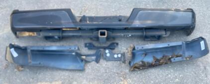 Rear Bumber Assembly Likely Fitting A Chevrolet Silverado Or GMC Sierra Truck