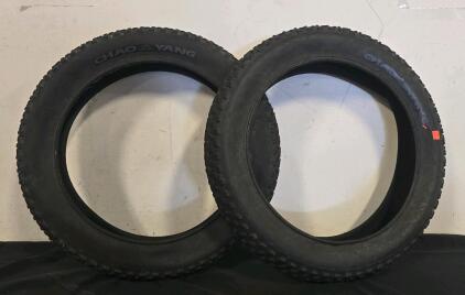 (2) Chao Yang 20x4.0 "Fat Tire" Bicycle Tires