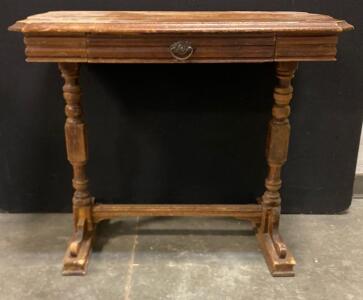 Old Woden Entry Table