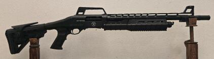 Silver Eagle RZ17 Tactical 12GA 3" Pump, 18.5" Barrel, 5+1, Adjustable Stock, SN: 19P1005