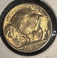 1938-D MS68 RARE MINT ERROR GEM BUFFALO NICKEL - 4