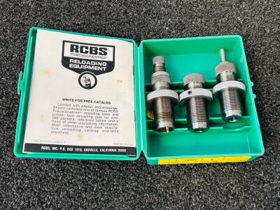RCBS 3-Die Set .38 Special SWC Reloading Dies, Part #18306, USA, Box Included