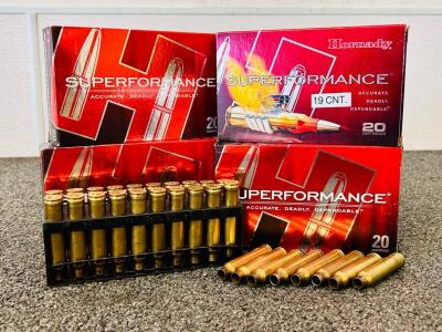 (108) Count Hornady 300 Win Mag Primed Brass