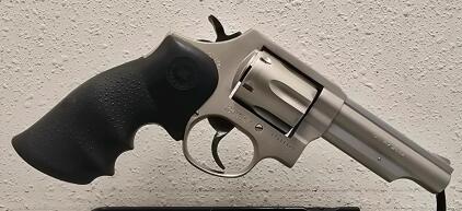 Taurus Model 66 .357 Magnum Revolver 6" Stainless, Rubber Grip, Brazil, SN LF631155
