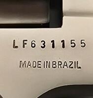 Taurus Model 66 .357 Magnum Revolver 6" Stainless, Rubber Grip, Brazil, SN LF631155 - 9