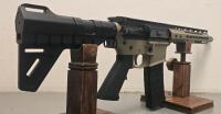 Anderson AM-15 AR-15 Pistol 5.56 NATO, 10.5" Barrel, M-LOK, FDE/Black, Pistol Brace, SN: 19167322 - 2