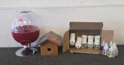 Candy & bird Feeders With Airwick Senses