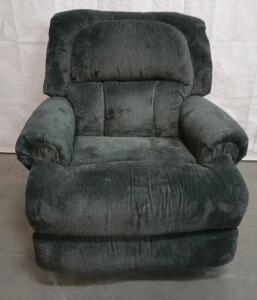 Charcoal Fabric Electric Recliner