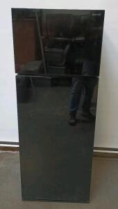 Black Everchill 8 Cubic Foot 12 Volt RV Refrigerator