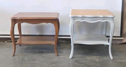 2 Bed Side Small Tables 23"&times;23"