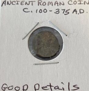 Ancient Roman Empire Coin (Cirea 100-375 A.D.)
