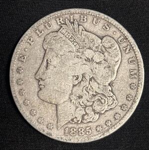 1885-O Liberty Morgan 90% Silver Coin