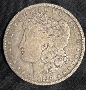 1890-O Liberty Morgan 90% Silver Coin