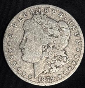 1879-O Liberty Morgan 90% Silver Coin
