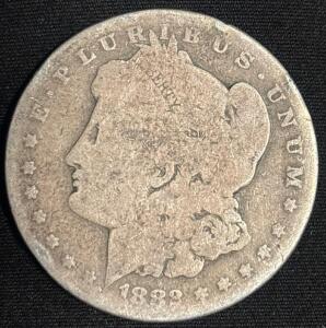 1882-O Liberty Morgan 90% Silver Coin