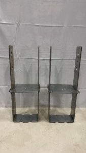 (2) Simpson Strong-Tie CB 6-in x 6-in Hot-Dipped Galvanized Wood To Concrete Column Base