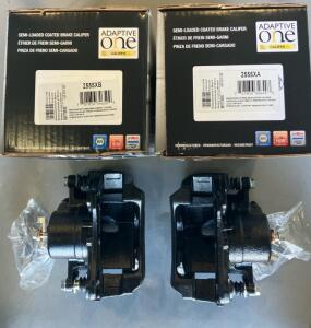 Adaptive One 2555XB/2555XA Front Brake Calipers w/ Bracket for Chevrolet Malibu Pontiac G6 Saturn