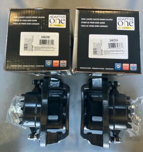 Adaptive One, Ford Excursion F250 F350 2000&ndash;2005 Front Right/Left Brake Calipers w/ Bracket