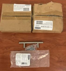 Amerock 3" Sterling Nickel Bar Pulls, 20 Pack, Mounting Hardware Included