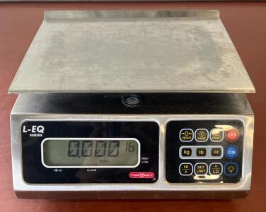 Torrey L-EQ 5/10 Digital Portion Scale, 10 lb x 0.002 lb, Stainless, NTEP, SN: D18-000722