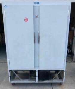 Koch Hobart Model 2 Commercial Refrigerator 2-Door, 115V, 48 cu ft, NSF UL, Serial 292774