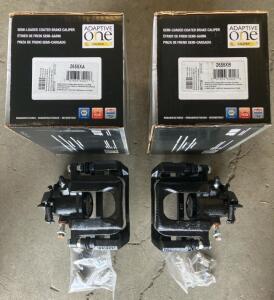 Adaptive One 2655XA & 2655XB Rear Brake Calipers w/ Bracket Chrysler Dodge VW 2008-2016