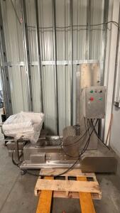 Industrial Stainless Steel Meat/Bone Band Saw, 3HP Motor, Emergency Stop, Power Controls