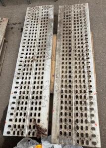 Aluminum Car Ramps- 88&rdquo;Lx22&rdquo;W