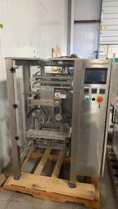 Stainless VFFS Vertical Form Fill Seal Packaging Machine, Weintek HMI, 12" Max Bag Width