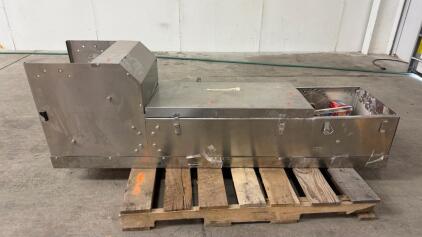 Stainless Steel Conveyor Drive Section, Chain/Sprocket, 60" x 24", Serial CBAI-629-872