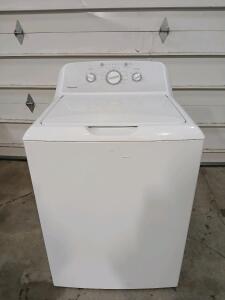 Hotpoint HTW240ASKWS 3.8 cu. ft. Top-Load Washer, 5 Load Sizes, Deep Rinse, White, Mechanical Dials