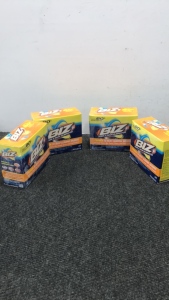 (4) 5LB Boxes Of Biz Clothes Washing Detergent