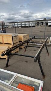 Heavy-Duty Steel Full-Size Truck Ladder Rack, 8 Ft Bed, Bolt-On, 3 Crossbars, Tie-Down Rails