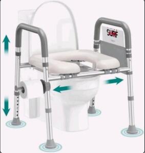 (1) SoundFuse UC1 Raised Toilet Seat