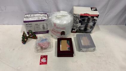 Rival 1.5-cup Food Chopper RV-MC002, Stainless Steel Blade, Compact Size, Original Box & More