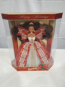 1997 Mattel Happy Holidays Barbie Special Edition #17832, Sealed Box, Collectible Holiday Doll