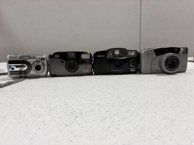 Fujifilm FinePix A330 Digital, Canon Sure Shot Owl & Z85, Power 2.0MP Cameras, 35mm & Digital Lot
