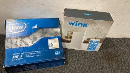 Desktop Board And Winkhub (2) Smart Home Device