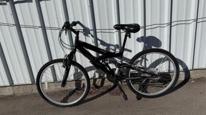 NEXT PX4.0 Mountain Bike, Full Suspension, 18-Speed, 26-Inch Wheels, Black