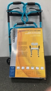 Bath bench and walker