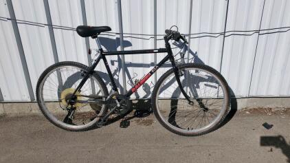 Raleigh USA Talon Mountain Bike, 26" Wheels, 18-Speed, Steel Frame, Black, Rigid Fork