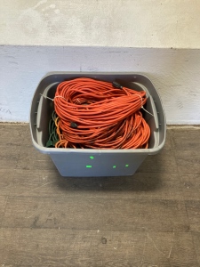 Tote of Extension Cords