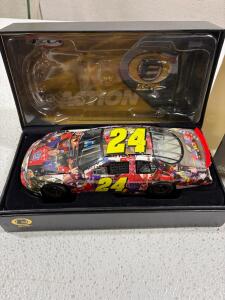 Jeff Gordon #24 2005 Monte Carlo 1:24 Elite Diecast Car, Milestones 3X Daytona 500 Winner, 1 of 1800