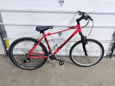 Nishiki Alamosa Mountain Bike, 26" Wheels, 21-Speed, Front Suspension, Red, Aluminum Frame