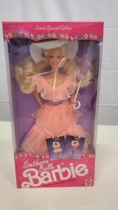1991 Mattel Southern Belle Barbie, Sears Special Edition, #3966, NRFB, 11.5&rdquo; Doll, China