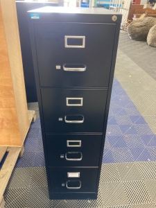 Black Filing Cabinet