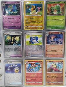 Huge Binder of 160+ Pok&eacute;mon Cards with Tons of Holos and Rares